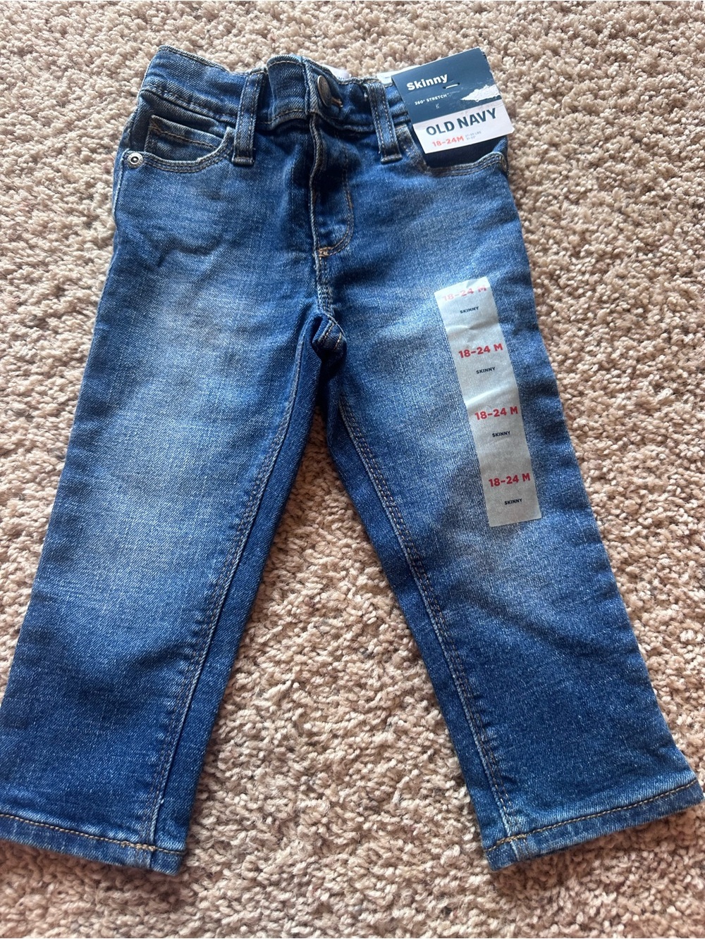 Old Navy Blue Toddler Skinny Jeans